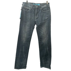 NEW Rock & Roll Denim® Men's 32x36 Blue Revolver Straight Leg Jeans Cowboy
